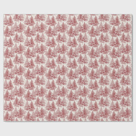 papel de embrulho de Natal toile