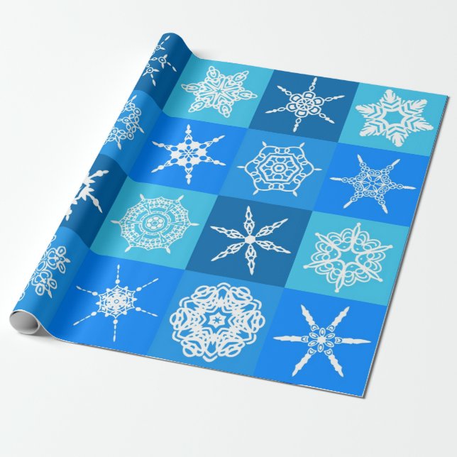 papel de embrulho de neve de inverno (Desenrolado)