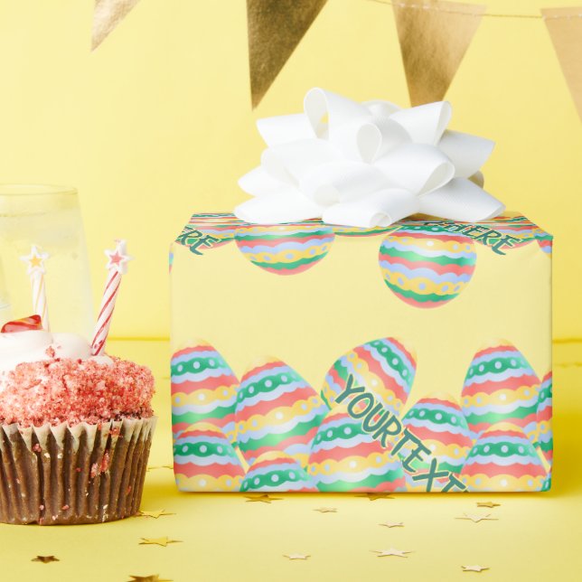 Papel de embrulho de ovo de Páscoa Papel de presen (Festa de aniversário)
