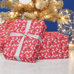 Papel de embrulho de padrão de Natal bonito