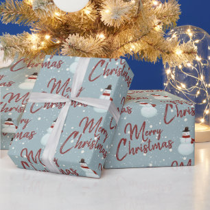 Papel de embrulho de Papai Noel Natal Alegre