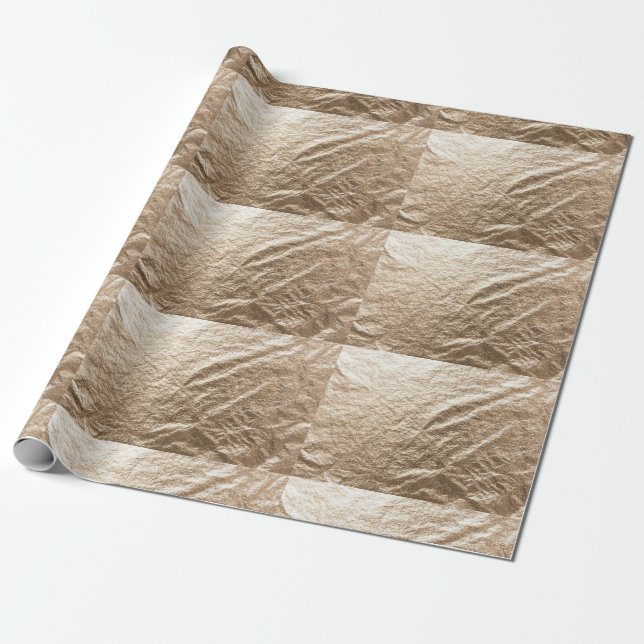 Papel de embrulho de papel amassado, em papel, de  (Desenrolado)