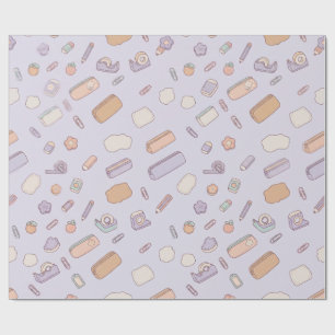 Papel de embrulho de papelaria japonesa pastel Kaw