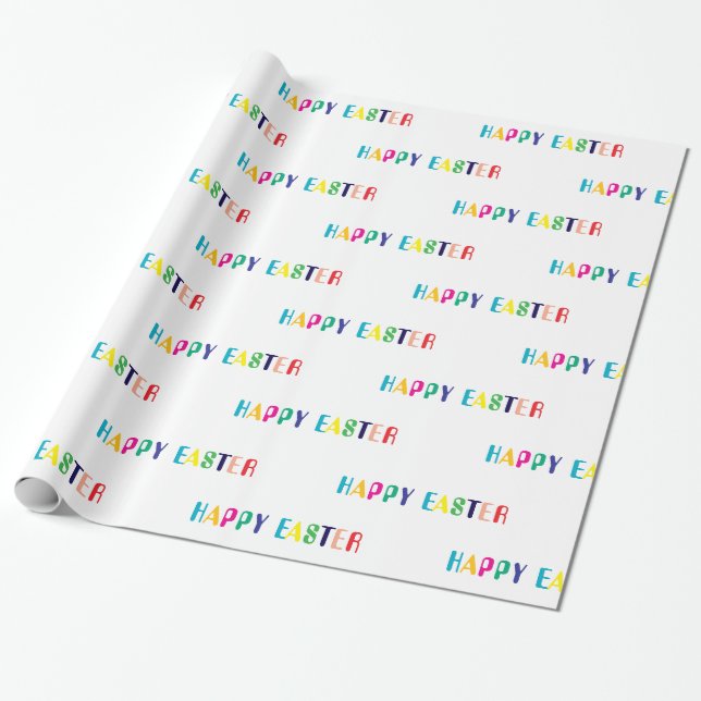 Papel de embrulho de Páscoa - Designs divertidos e (Desenrolado)