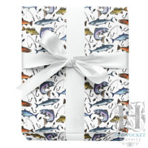 Papel de Embrulho de Pesca