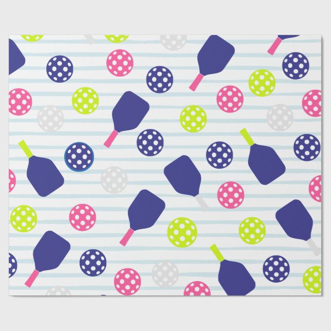 Papel de embrulho de Pickleball (Aberto)