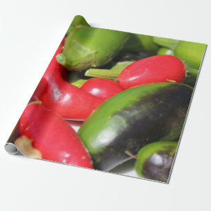 Papel de embrulho de Pimentas