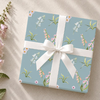 Papel de embrulho de prado de flores silvestres pa