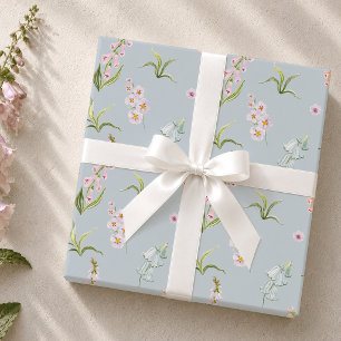 Papel de embrulho de prado de flores silvestres pa