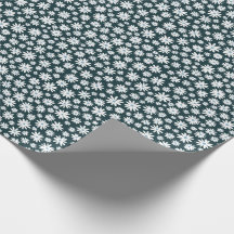 Papel de embrulho de presente Daisy
