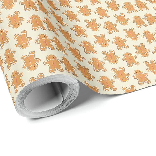 Papel de embrulho de presente de bebê de gengibre  (Ponta do rolo)