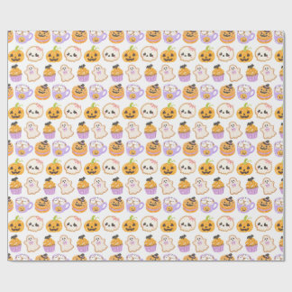Papel de embrulho de presente de Halloween
