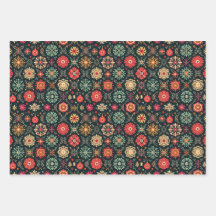 papel de embrulho de presente de natal