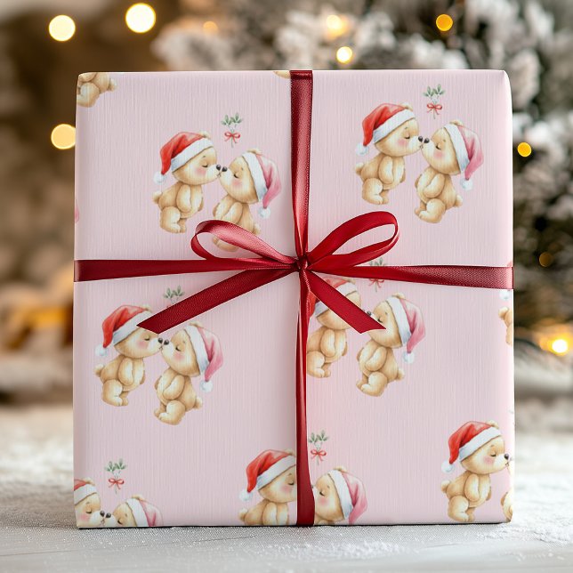 Papel de embrulho de presente de Natal de bebê fof (Criador carregado)