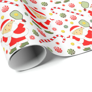 Papel de embrulho de presente de Natal de Pickleba