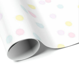 Papel de embrulho de presente para chá de bebê com