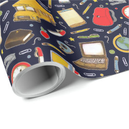 Papel de Embrulho de Presente para Professora