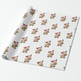 Papel de embrulho de rena