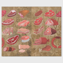 papel de embrulho de salsicha