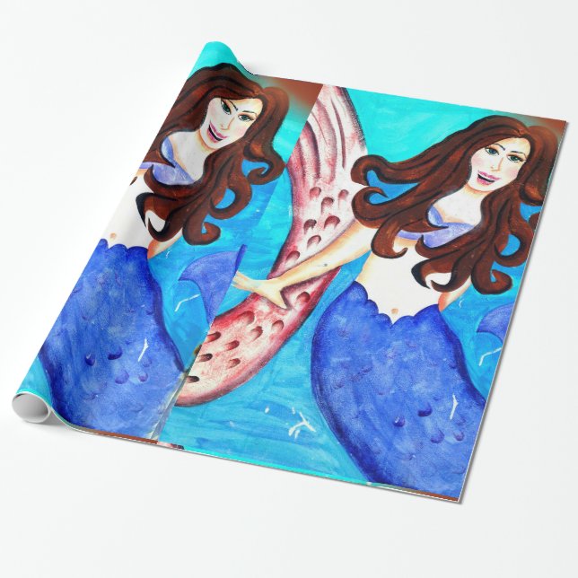 papel de embrulho de sereia (Desenrolado)