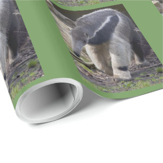 Papel de embrulho de Tamanduá-bandeira