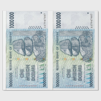 Papel de Embrulho de Um Milhão de Dólares