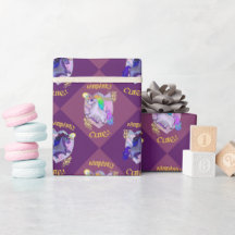 Papel de embrulho de unicórnio fofíssimo