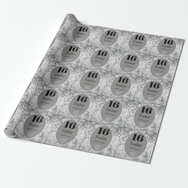 Papel de embrulho de veludo personalizado 16º (Desenrolado)