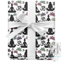 Papel de embrulho de Yoga