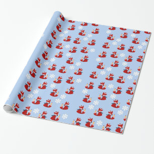 Papel de embrulho decorativo para enfeite de Natal