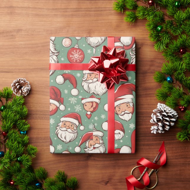 Papel de embrulho decorativo para enfeite de Natal (Presente de Natal)
