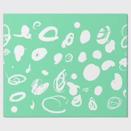 Papel de embrulho design de pontos gráficos