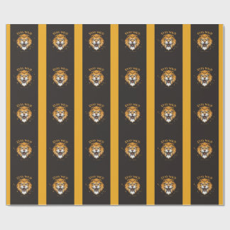 Papel de embrulho design stay wild