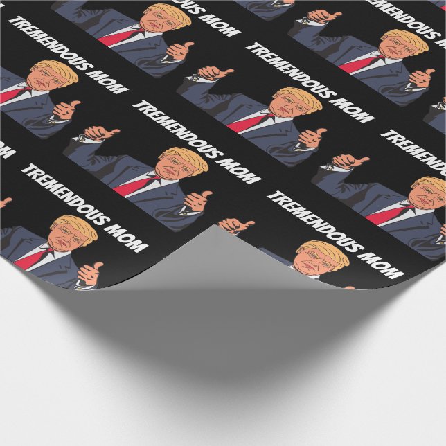 Papel de embrulho DIA DAS MÃES DONALD TRUMP (Ponta)