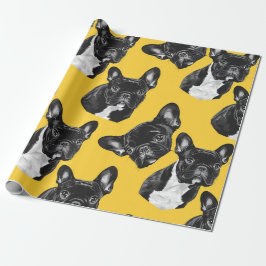 Papel de embrulho divertido do Bulldogue Francês