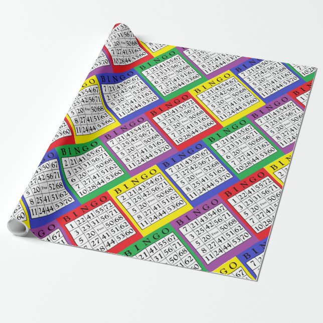 Papel de embrulho do BINGO (Desenrolado)