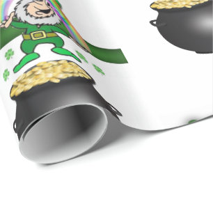 Papel de embrulho do Dia de São Patrício