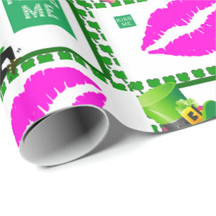 Papel de embrulho do Dia de São Patrício