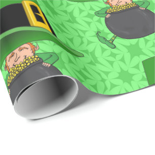 Papel de embrulho do Dia de São Patrício