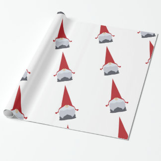Papel de embrulho do Gnome de Natal