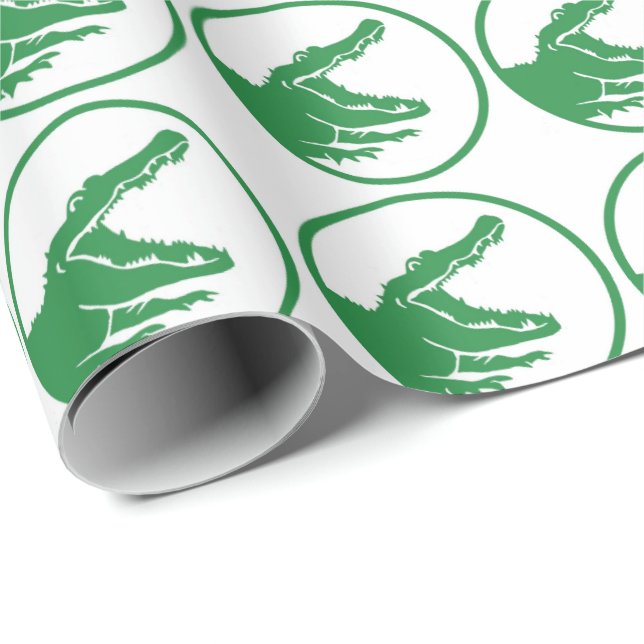 Papel de embrulho do jacaré (Ponta do rolo)