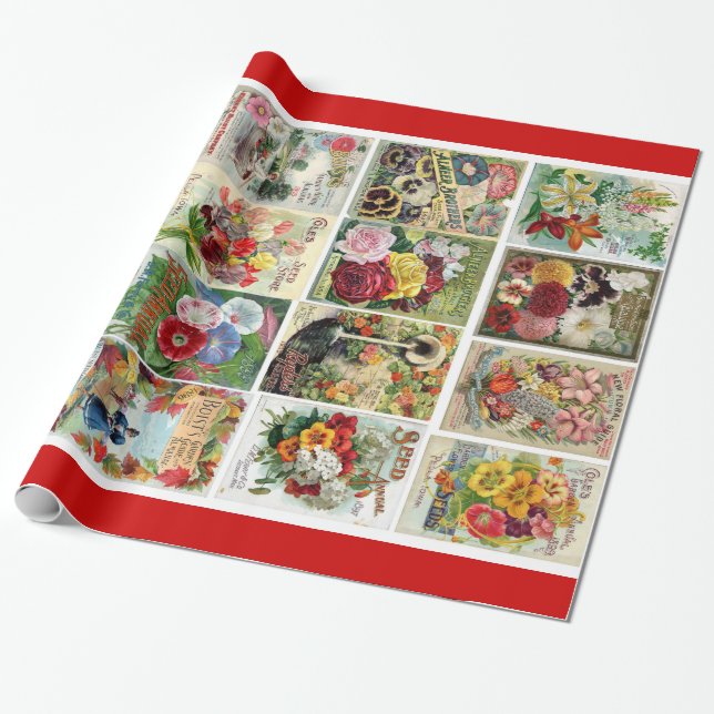 Papel de embrulho do mosaico dos catálogos de (Desenrolado)