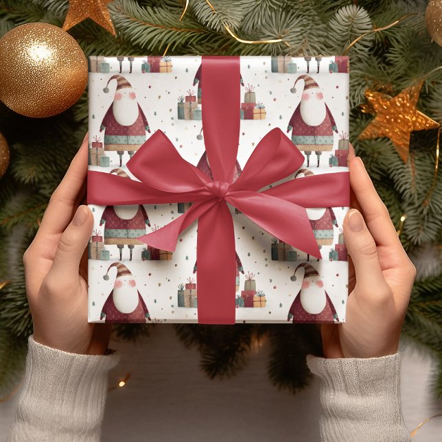 Papel de embrulho do Papai Noel caprichoso (Criador carregado)