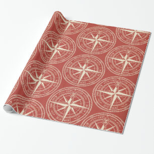 Papel de embrulho do teste padrão do vintage
