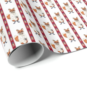 Papel de embrulho Doctor Fox