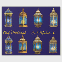 Papel de Embrulho - Eid Mubarak Papel de Embrulho