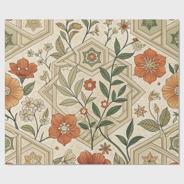 Papel de Embrulho - Eid Mubarak Papel de Embrulho (Aberto)
