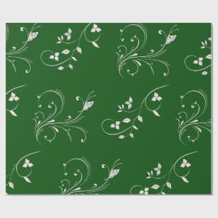 Papel de embrulho Elegante Floral Cor-de-rosa Remo