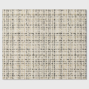 Papel de embrulho em tweed clássico