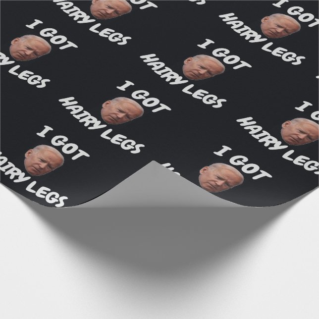 Papel de embrulho engraçado de aniversário de JOE  (Ponta)